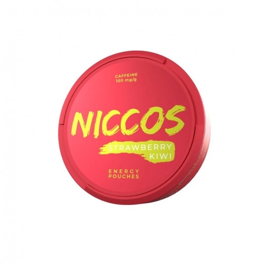 Woreczki energetyczne Niccos Strawberry Kiwi -zdjęcie numer 1