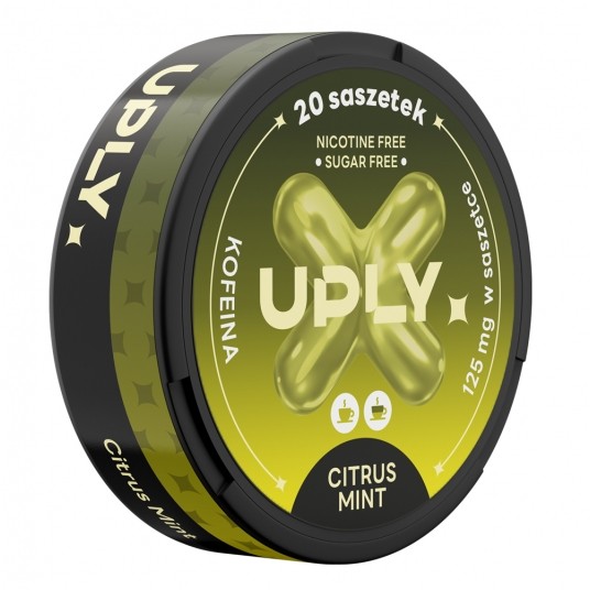 Woreczki energetyczne UPLY Citrus Mint 125mg -zdjęcie numer 1