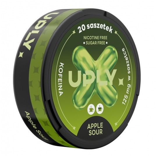 Woreczki energetyczne UPLY Sour Apple 125mg -zdjęcie numer 1