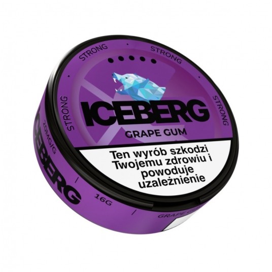 Woreczki nikot. Iceberg Grape Gum 20mg -zdjęcie numer 1