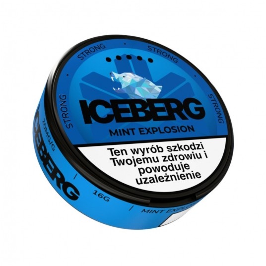 Woreczki nikot. Iceberg Mint Explosion 20mg -zdjęcie numer 1