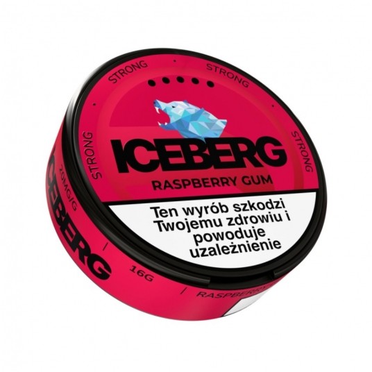 Woreczki nikot. Iceberg Raspberry Gum 20mg -zdjęcie numer 1