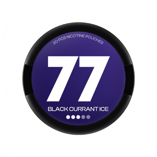 Woreczki nikotynowe 77 Black Currant 16mg -zdjęcie numer 1