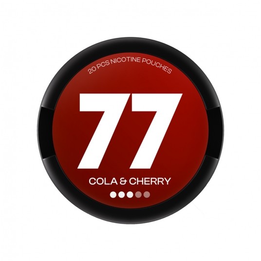 Woreczki nikotynowe 77 Cola & Cherry 16mg -zdjęcie numer 1