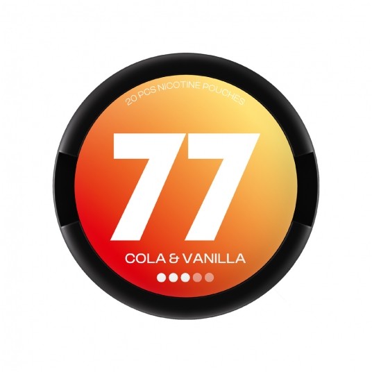 Woreczki nikotynowe 77 Cola & Vanilla 16mg -zdjęcie numer 1