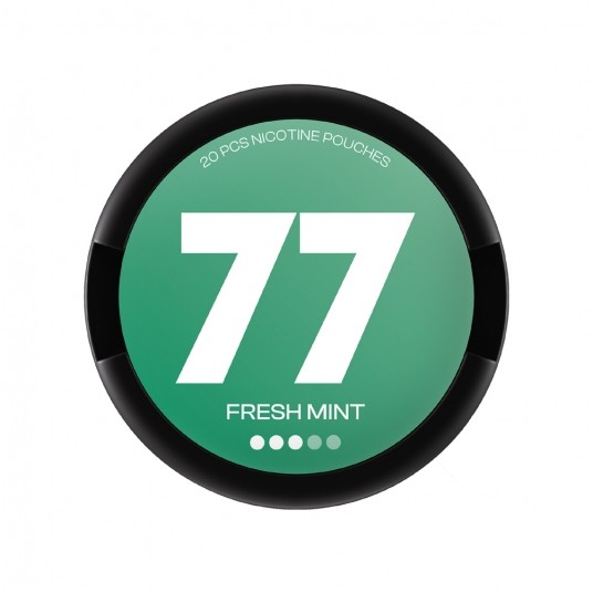 Woreczki nikotynowe 77 Fresh Mint 16mg -zdjęcie numer 1