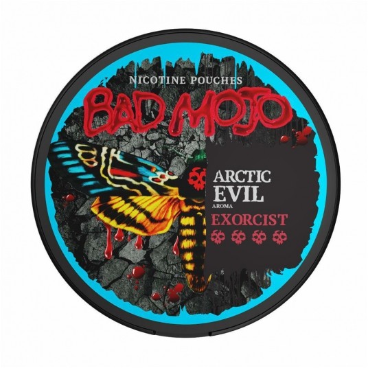 Woreczki nikotynowe BAD MOJO Arctic Evil 20mg -zdjęcie numer 1