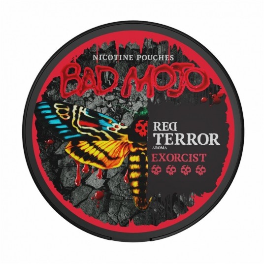 Woreczki nikotynowe BAD MOJO Red Terror 20mg -zdjęcie numer 1