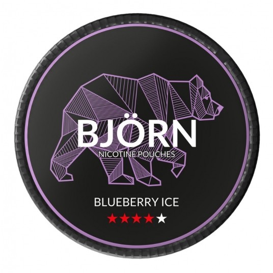 Woreczki nikotynowe BJORN Blueberry Ice 11,7mg -zdjęcie numer 1