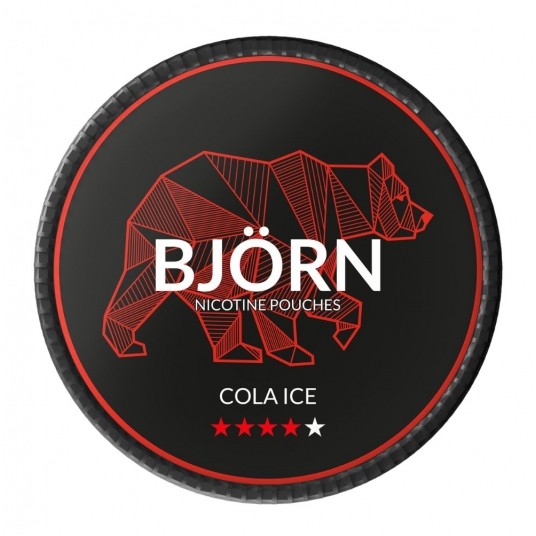 Woreczki nikotynowe BJORN Cola Ice 11,7mg -zdjęcie numer 1