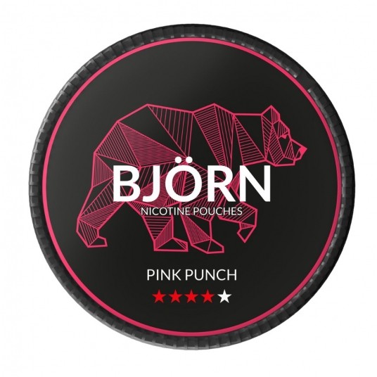 Woreczki nikotynowe BJORN Pink Punch 11,7mg -zdjęcie numer 1