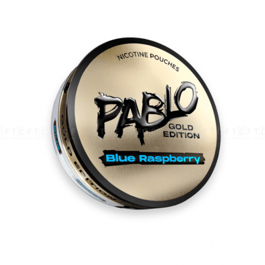 Woreczki nikotynowe Pablo Gold Blue Raspberry 20mg -zdjęcie numer 1