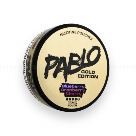 Woreczki nikotynowe Pablo Gold Blueberry Cran 20mg -zdjęcie numer 1