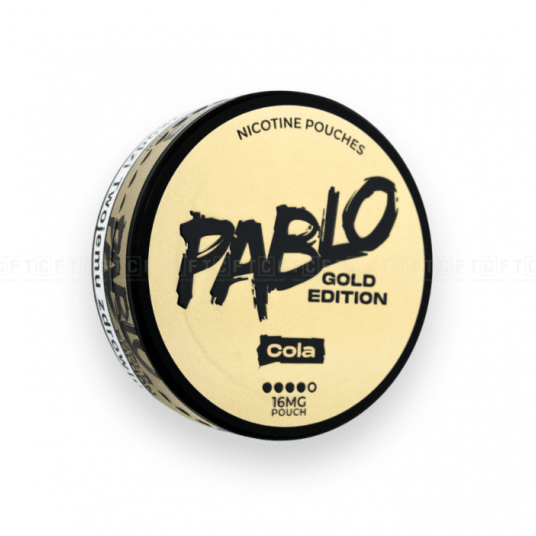 Woreczki nikotynowe Pablo Gold Cola 20mg -zdjęcie numer 1