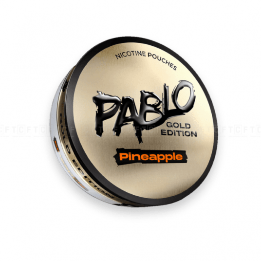Woreczki nikotynowe Pablo Gold Pineapple 20mg -zdjęcie numer 1