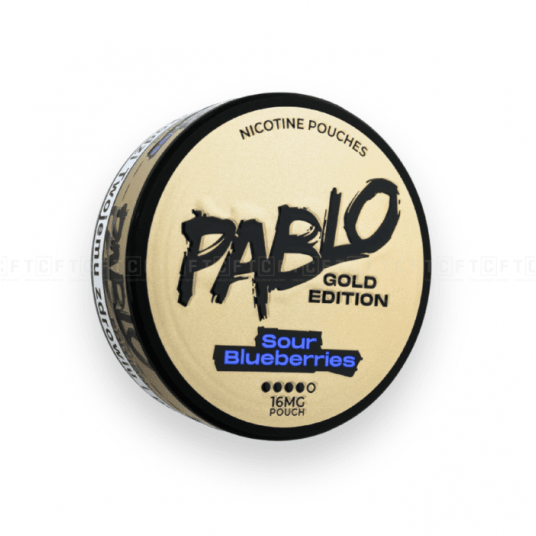 Woreczki nikotynowe Pablo Gold Sour Blueberr. 20mg -zdjęcie numer 1