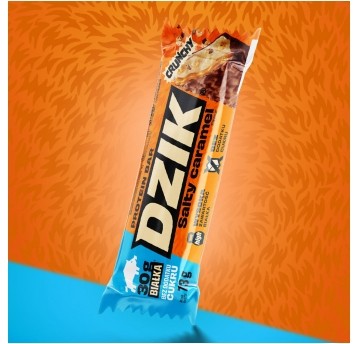 BATON PROTEINOWY DZIK SŁONY CARMEL CRUNCHY