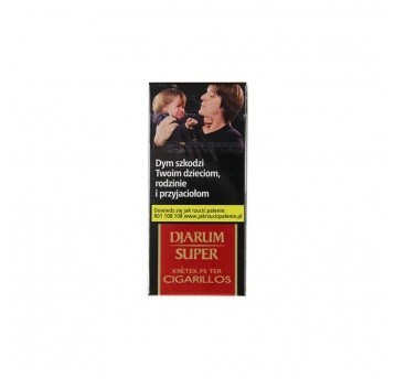 Cygaretki DJARUM Super Filter 10 szt.