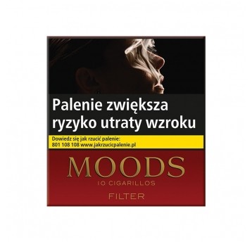 Cygaretki MOODS Filter 10 szt.