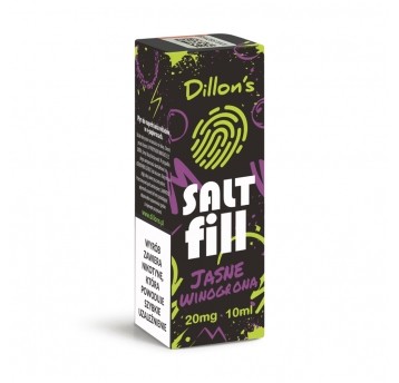Dillon's SaltFill 10ml Jasne Winogrona 20mg