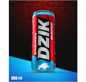 DZIK ENERGY ZERO KALORII CLASSIC 250ML