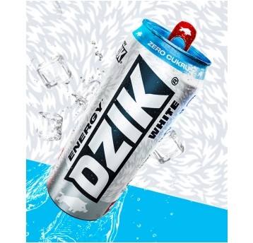 DZIK ENERGY ZERO KALORII WHITE 500ML