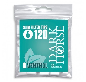 Filtry Dark Horse 6mm Menthol