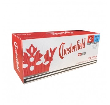Gilza papierosowa Chesterfield Red 250 szt.