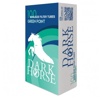 Gilza papierosowa Dark Horse Green Point 100 szt.