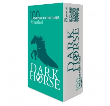 Gilza papierosowa Dark Horse Menthol 100 szt.