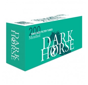 Gilza papierosowa Dark Horse Menthol 200 szt.