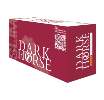 Gilza papierosowa Dark Horse Slim 200+10 szt.