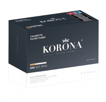 Gilza papierosowa Korona 550 szt.