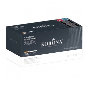 Gilza papierosowa Korona Slim 500 szt.