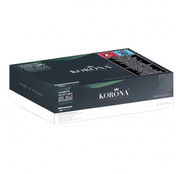Gilza papierosowa Korona Slim Menthol 120 szt.