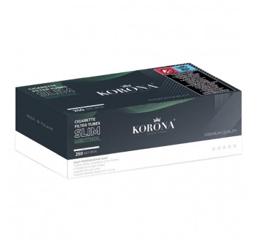Gilza papierosowa Korona Slim Menthol 250 szt.