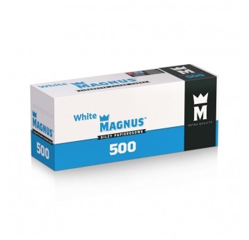 Gilza papierosowa Magnus White 500 szt.