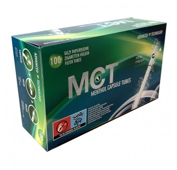 Gilza papierosowa MCT Click Menthol 100 szt.