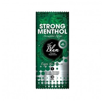 Karta Aromatyzująca THE BLUM Strong Menthol 25szt.