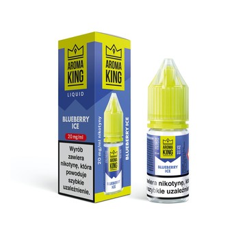 Liquid Aroma King Salt 10ml Blueberry Ice