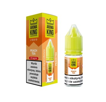 Liquid Aroma King Salt 10ml Peach Tea