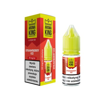 Liquid Aroma King Salt 10ml Strawberry Ice