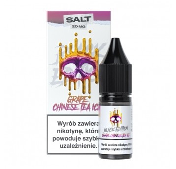 Liquid Dark Line Black Salt 10ml Grape Chinese Tea