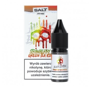 Liquid Dark Line Black Salt 10ml Strawberry Green