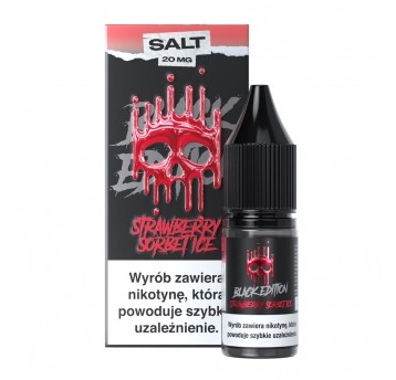 Liquid Dark Line Black Salt 10ml Strawberry Sorbet