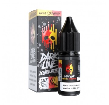 Liquid Dark Line Double Salt 10ml Banana Strawberr