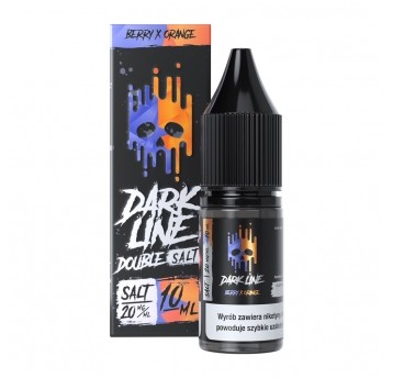 Liquid Dark Line Double Salt 10ml Berry Orange