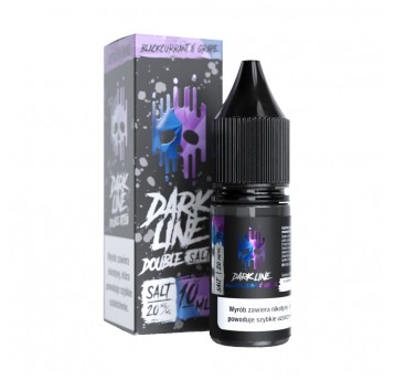 Liquid Dark Line Double Salt 10ml Blackcurrant Gra