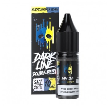 Liquid Dark Line Double Salt 10ml Blackcurrant Lem
