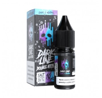 Liquid Dark Line Double Salt 10ml Grape Menthol